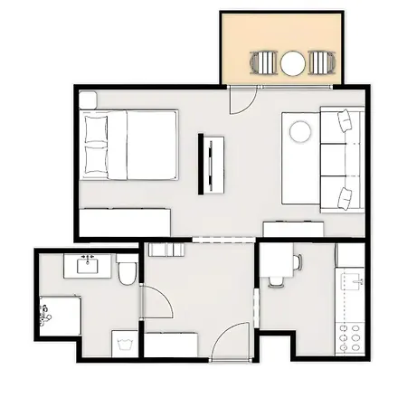 Goclawska Modern With Balcony *